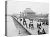 Board Walk Near the Casino, Atlantic City, N.J.-null-Stretched Canvas