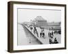 Board Walk Near the Casino, Atlantic City, N.J.-null-Framed Photo