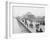 Board Walk Near the Casino, Atlantic City, N.J.-null-Framed Photo