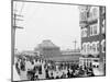 Board Walk Near the Casino, Atlantic City, N.J.-null-Mounted Photo