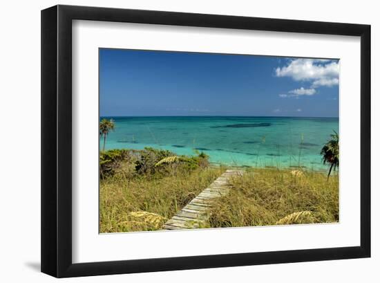 Board Walk to Heaven II-Jan Michael Ringlever-Framed Art Print