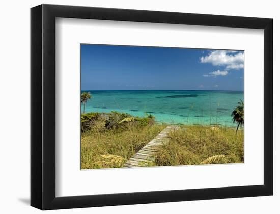 Board Walk to Heaven II-Jan Michael Ringlever-Framed Art Print