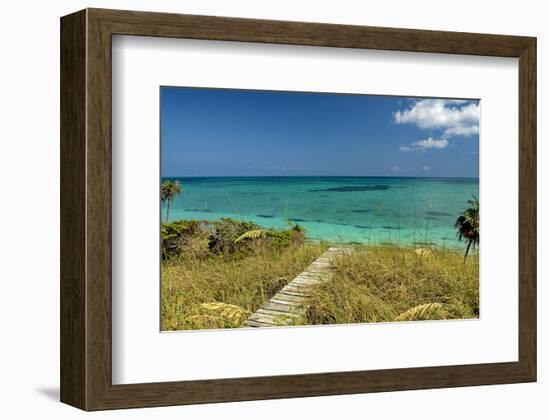 Board Walk to Heaven II-Jan Michael Ringlever-Framed Art Print