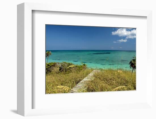 Board Walk to Heaven II-Jan Michael Ringlever-Framed Art Print