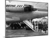 Boarding a Boeing 747-null-Mounted Photographic Print