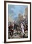 Boarding in Salou of James I of Aragon (1208-1276) to Conquer Majorca, 1229-null-Framed Giclee Print