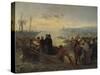 Boarding of the Thousand at Quarto, 5 May 1860-Girolamo Induno-Stretched Canvas
