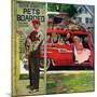 "Boarding the Dog", August 24, 1957-Earl Mayan-Mounted Giclee Print