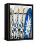 Boards for Wind Surfing at Santa Maria on the Island of Sal (Salt), Cape Verde Islands, Africa-R H Productions-Framed Stretched Canvas