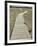 Boardwalk across a Tidal Marsh Leading to a Wooden Area at a Wildlife Sanctuary-John Nordell-Framed Photographic Print