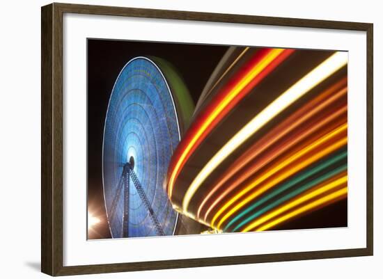 Boardwalk Amusement Park, Jersey Shore, New Jersey-Paul Souders-Framed Photographic Print