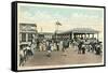 Boardwalk and Esplanade, Asbury Park, New Jersey-null-Framed Stretched Canvas