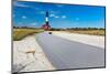 Boardwalk and Lighthouse, Fire Island, New York-George Oze-Mounted Photographic Print