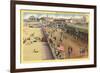 Boardwalk, Asbury Park, New Jersey-null-Framed Art Print