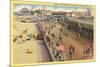 Boardwalk, Asbury Park, New Jersey-null-Mounted Art Print