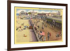 Boardwalk, Asbury Park, New Jersey-null-Framed Premium Giclee Print