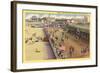 Boardwalk, Asbury Park, New Jersey-null-Framed Art Print