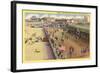 Boardwalk, Asbury Park, New Jersey-null-Framed Art Print