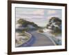 Boardwalk at The Beach-Jill Schultz McGannon-Framed Art Print