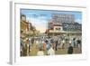 Boardwalk, Atlantic City-null-Framed Art Print