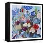 Boardwalk Blooms-Daisy D-Framed Stretched Canvas