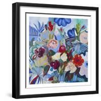 Boardwalk Blooms-Daisy D-Framed Art Print