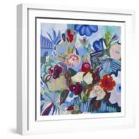 Boardwalk Blooms-Daisy D-Framed Art Print