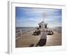 Boardwalk Cafe on the Pier at Felixstowe, Suffolk, England, United Kingdom, Europe-Mark Sunderland-Framed Photographic Print