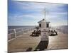 Boardwalk Cafe on the Pier at Felixstowe, Suffolk, England, United Kingdom, Europe-Mark Sunderland-Mounted Photographic Print