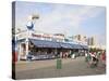 Boardwalk, Coney Island, Brooklyn, New York City, United States of America, North America-Wendy Connett-Stretched Canvas