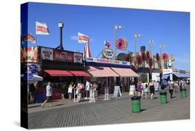 Boardwalk, Coney Island, Brooklyn, New York City, United States of America, North America-Wendy Connett-Stretched Canvas