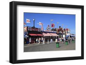 Boardwalk, Coney Island, Brooklyn, New York City, United States of America, North America-Wendy Connett-Framed Photographic Print