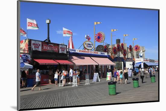 Boardwalk, Coney Island, Brooklyn, New York City, United States of America, North America-Wendy Connett-Mounted Photographic Print