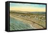 Boardwalk, Coney Island, New York City-null-Framed Stretched Canvas