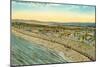 Boardwalk, Coney Island, New York City-null-Mounted Art Print