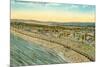 Boardwalk, Coney Island, New York City-null-Mounted Art Print