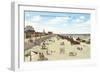 Boardwalk, Daytona Beach, Florida-null-Framed Art Print