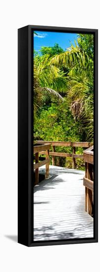 Boardwalk - Florida-Philippe Hugonnard-Framed Stretched Canvas