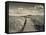 Boardwalk, Good Harbour Beach, Gloucester, Cape Ann, Massachusetts, USA-Walter Bibikow-Framed Stretched Canvas