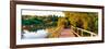 Boardwalk in a forest, Magee Marsh Wildlife Area, Oak Harbor, Ohio, USA-null-Framed Photographic Print