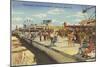 Boardwalk, Jacksonville, Florida-null-Mounted Art Print