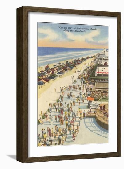 Boardwalk, Jacksonville, Florida-null-Framed Art Print