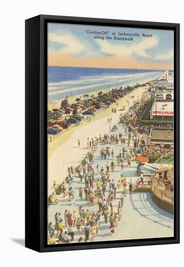 Boardwalk, Jacksonville, Florida-null-Framed Stretched Canvas