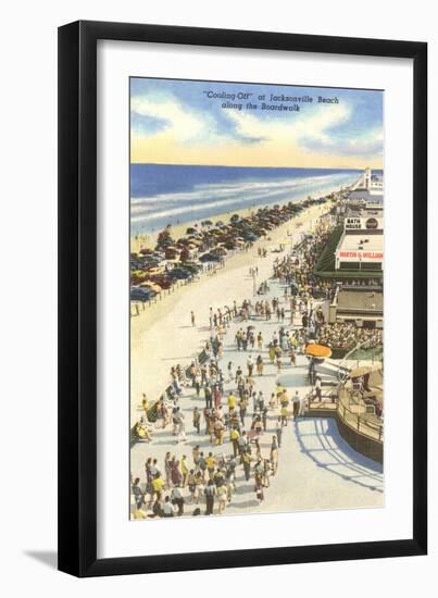 Boardwalk, Jacksonville, Florida-null-Framed Art Print