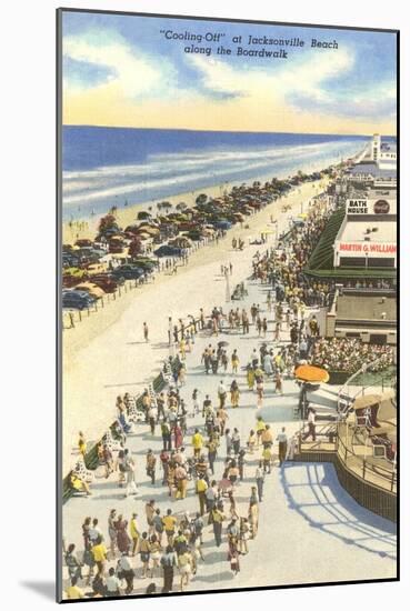 Boardwalk, Jacksonville, Florida-null-Mounted Art Print