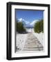 Boardwalk Leading to Beach, Liepaja, Latvia-Ian Trower-Framed Photographic Print