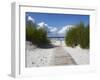 Boardwalk Leading to Beach, Liepaja, Latvia-Ian Trower-Framed Photographic Print