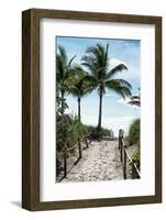 Boardwalk - Miami Beach - Florida - USA-Philippe Hugonnard-Framed Photographic Print