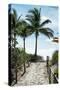 Boardwalk - Miami Beach - Florida - USA-Philippe Hugonnard-Stretched Canvas
