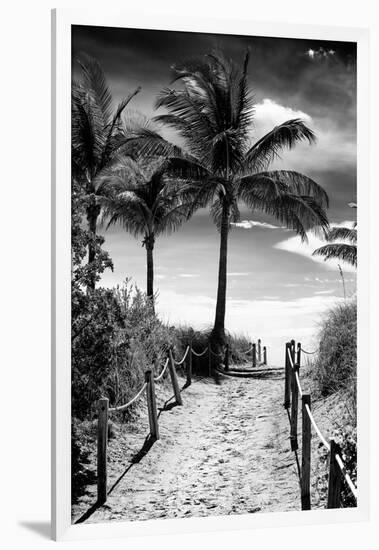 Boardwalk - Miami Beach - Florida - USA-Philippe Hugonnard-Framed Photographic Print